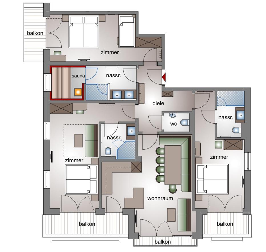 Isskogel Suites Gerlos Eksteriør billede